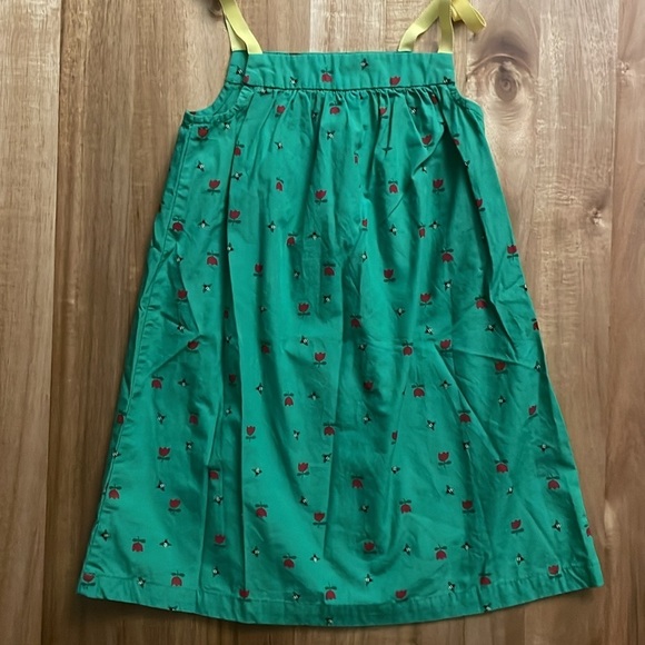 Hanna Andersson Green Bee Dress, size 100cm/4Y - Picture 4 of 4